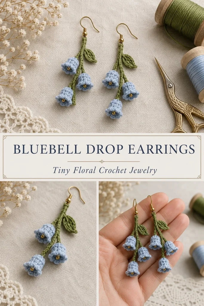 Bluebell Drop Earrings - elegant jewelry for any occasion