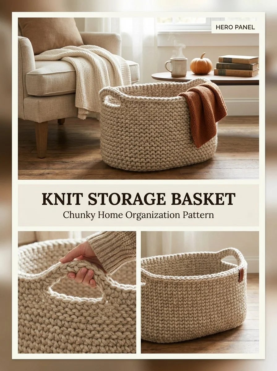 Harvest Handle Storage Basket for stylish organization and storage solutions